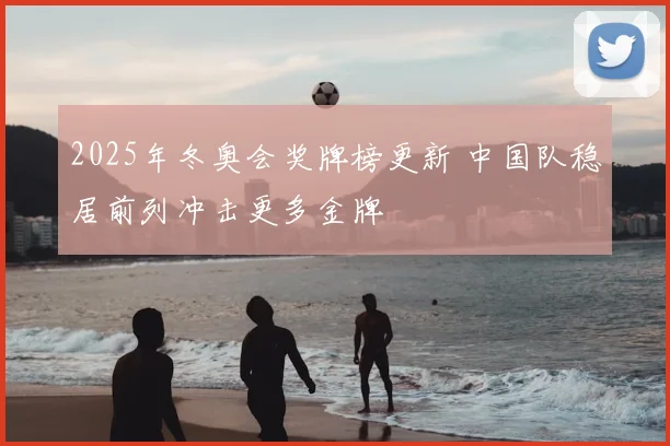 2025年冬奥会奖牌榜更新 中国队稳居前列冲击更多金牌